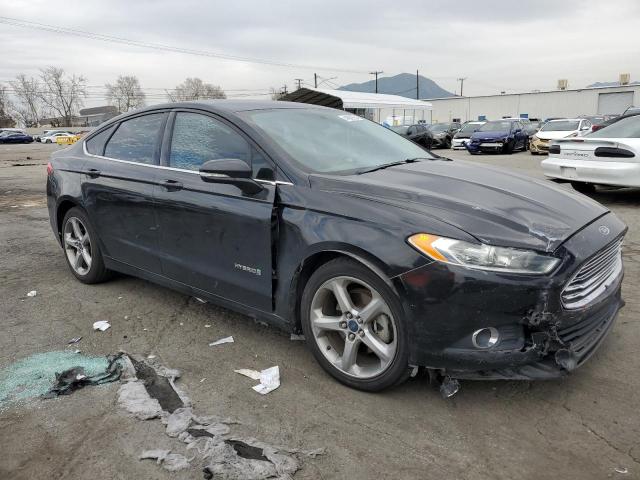 3FA6P0LU8ER366600 - 2014 FORD FUSION SE HYBRID BLACK photo 4