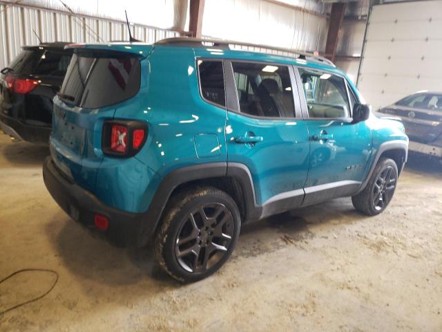 ZACNJDBB5MPM74984 - 2021 JEEP RENEGADE LATITUDE TEAL photo 3