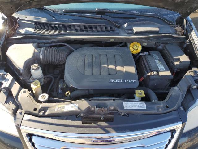 2C4RC1CG8ER251648 - 2014 CHRYSLER TOWN & COU TOURING L BLACK photo 12