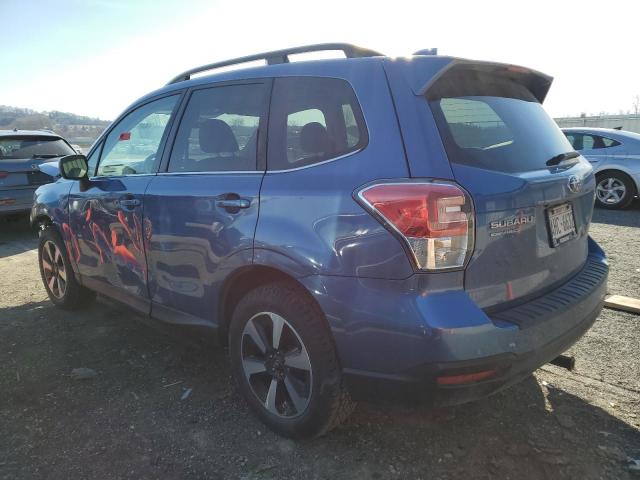 JF2SJALCXHH527351 - 2017 SUBARU FORESTER 2.5I LIMITED BLUE photo 2
