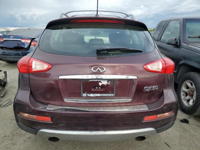 JN1BJ0RR1GM270383 - 2016 INFINITI QX50 BURGUNDY photo 6