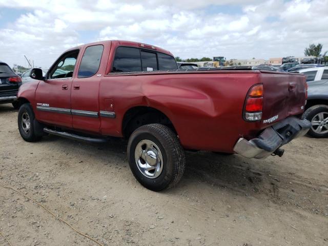5TBRT34122S331237 - 2002 TOYOTA TUNDRA ACCESS CAB 红色 照片 2