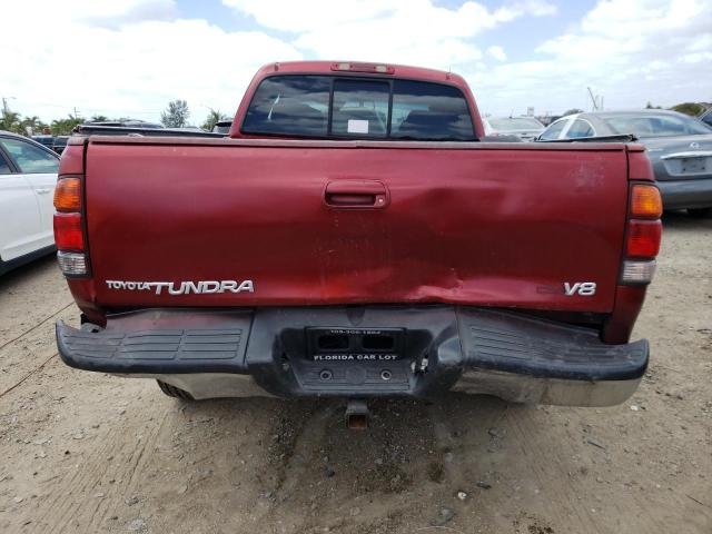 5TBRT34122S331237 - 2002 TOYOTA TUNDRA ACCESS CAB 红色 照片 6