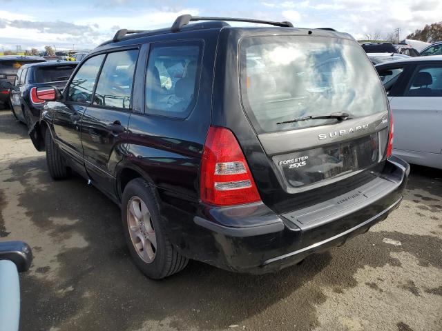 JF1SG65613H722738 - 2003 SUBARU FORESTER 2.5XS Noir photo 2