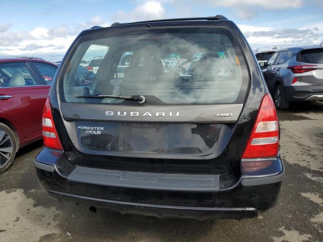 JF1SG65613H722738 - 2003 SUBARU FORESTER 2.5XS BLACK photo 6