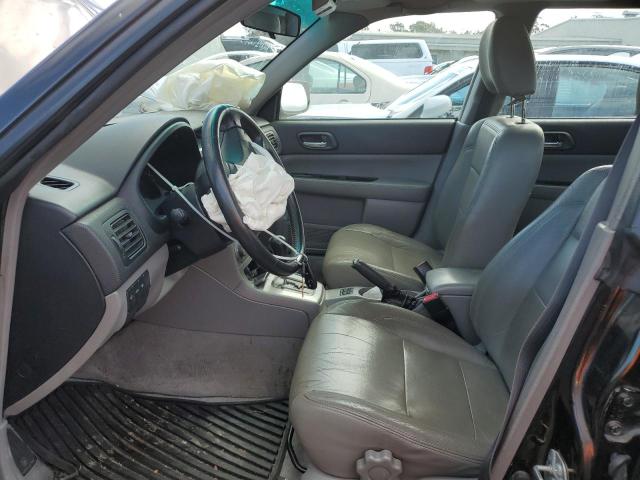 JF1SG65613H722738 - 2003 SUBARU FORESTER 2.5XS Noir photo 7