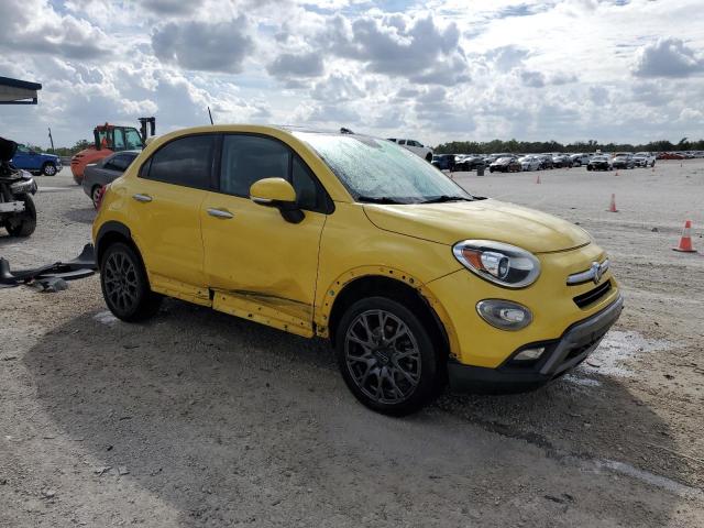 ZFBCFXET0GP336902 - 2016 FIAT 500X TREKKING PLUS YELLOW photo 4