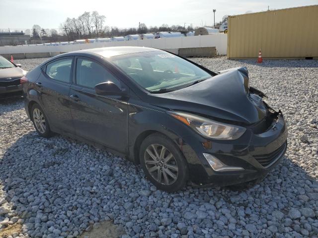 KMHDH4AE5FU235745 - 2015 HYUNDAI ELANTRA SE BLACK photo 4