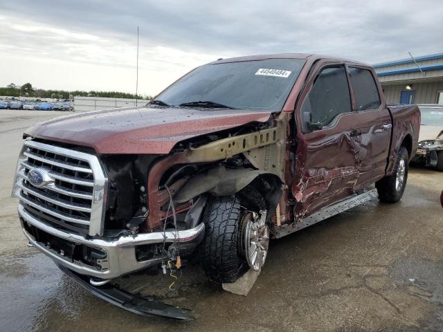 1FTEW1EP4GFD33602 - 2016 FORD F150 SUPERCREW BURGUNDY photo 1