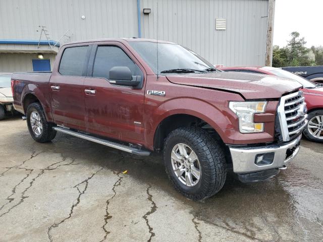 1FTEW1EP4GFD33602 - 2016 FORD F150 SUPERCREW BURGUNDY photo 4