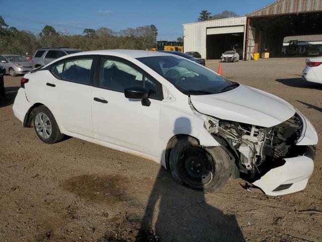 3N1CN8DV5LL916346 - 2020 NISSAN VERSA S WHITE photo 4