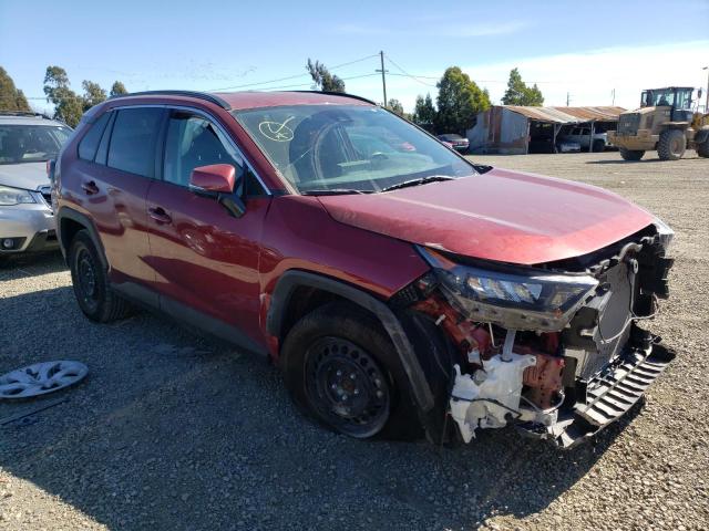 2T3G1RFV8KW082089 - 2019 TOYOTA RAV4 LE RED photo 4