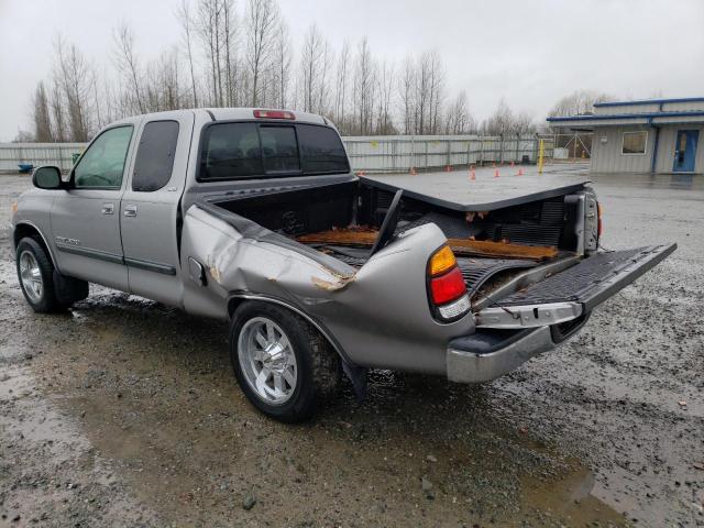 5TBRT34163S349841 - 2003 TOYOTA TUNDRA ACCESS CAB SR5 SILVER photo 2