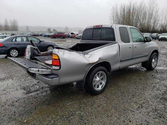 5TBRT34163S349841 - 2003 TOYOTA TUNDRA ACCESS CAB SR5 SILVER photo 3