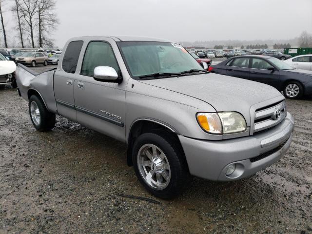 5TBRT34163S349841 - 2003 TOYOTA TUNDRA ACCESS CAB SR5 SILVER photo 4