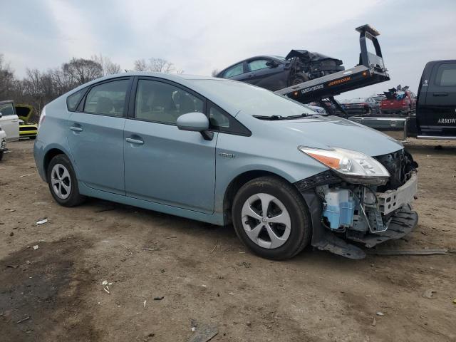 JTDKN3DU2D5699259 - 2013 TOYOTA PRIUS BLUE photo 4