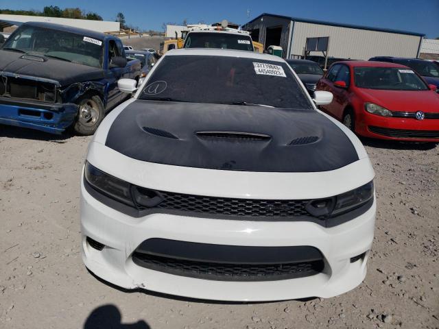 2C3CDXL96KH588011 - 2019 DODGE CHARGER SRT HELLCAT WHITE photo 5