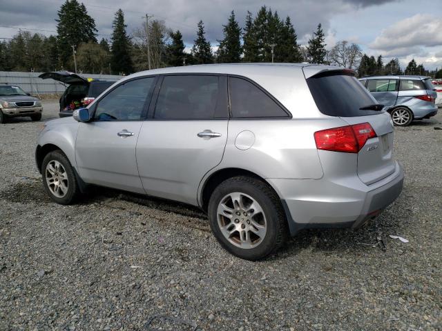 2HNYD28438H556637 - 2008 ACURA MDX TECHNOLOGY SILVER photo 2