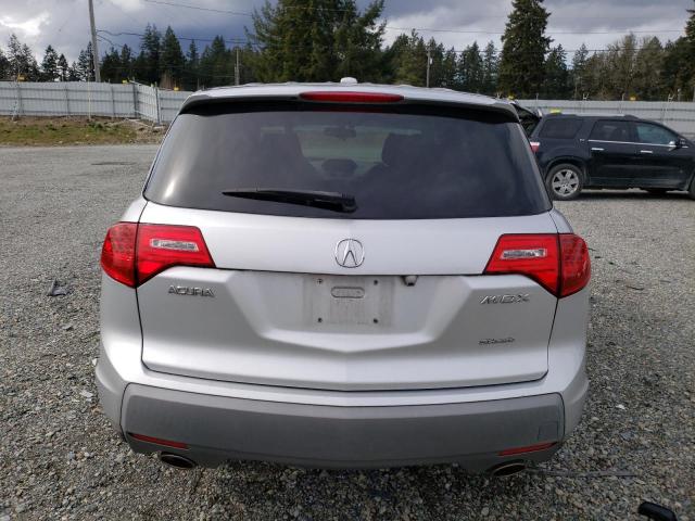2HNYD28438H556637 - 2008 ACURA MDX TECHNOLOGY SILVER photo 6