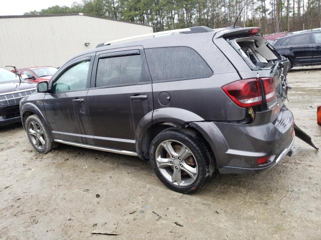 3C4PDCGG4HT626236 - 2017 DODGE JOURNEY CROSSROAD GRAY photo 2