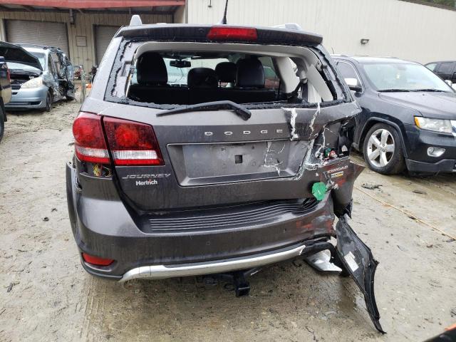 3C4PDCGG4HT626236 - 2017 DODGE JOURNEY CROSSROAD GRAY photo 6