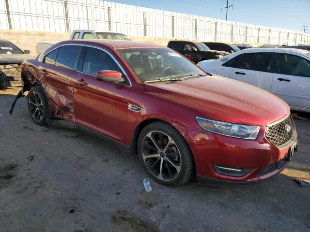 1FAHP2H8XEG180841 - 2014 FORD TAURUS SEL BURGUNDY photo 4