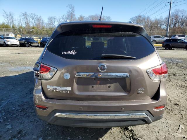 5N1AR2MM2EC607604 - 2014 NISSAN PATHFINDER S أسمر صورة 6