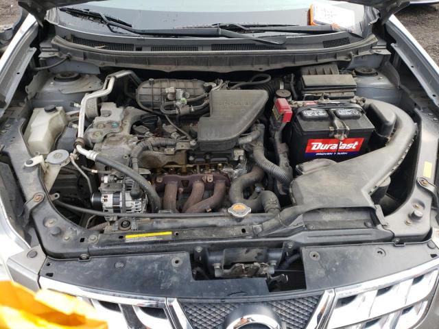 JN8AS5MV3BW673242 - 2011 NISSAN ROGUE S GRAY photo 12