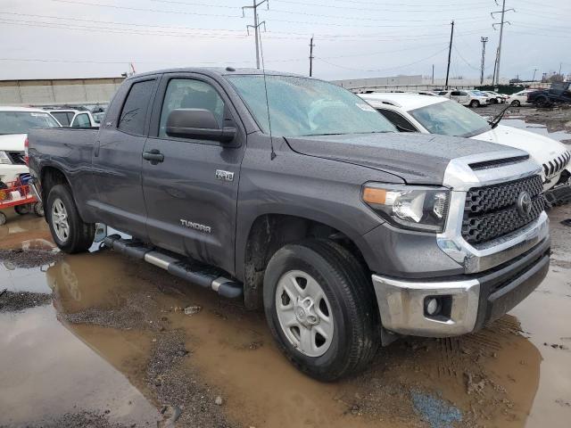 5TFUW5F11KX865437 - 2019 TOYOTA TUNDRA DOUBLE CAB SR/SR5 GRAY photo 4