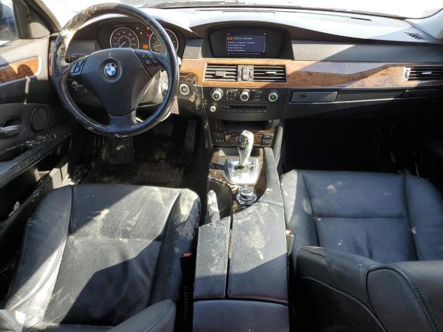 WBANU5C54AC124946 - 2010 BMW 528 I SILVER photo 8