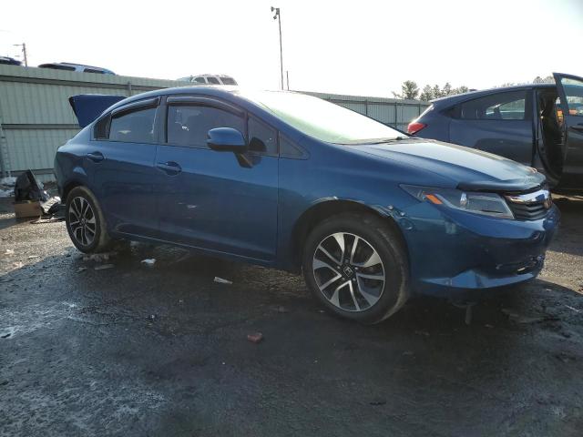 2HGFB2F53CH564455 - 2012 HONDA CIVIC LX BLUE photo 4