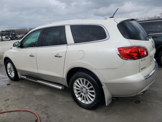 5GAKVBED9BJ388622 - 2011 BUICK ENCLAVE CXL WHITE photo 2