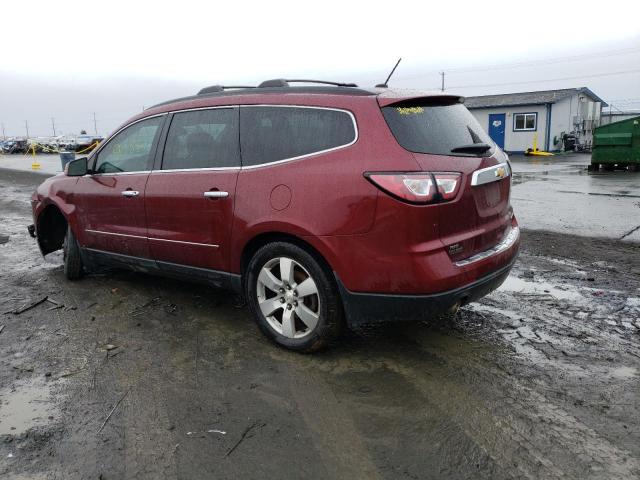 1GNKVJKD5FJ352680 - 2015 CHEVROLET TRAVERSE LTZ BURGUNDY photo 2