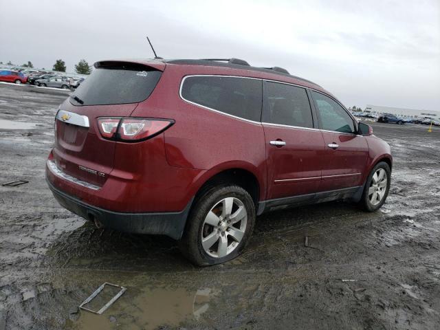 1GNKVJKD5FJ352680 - 2015 CHEVROLET TRAVERSE LTZ BURGUNDY photo 3