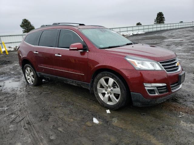 1GNKVJKD5FJ352680 - 2015 CHEVROLET TRAVERSE LTZ BURGUNDY photo 4