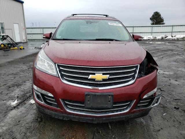 1GNKVJKD5FJ352680 - 2015 CHEVROLET TRAVERSE LTZ BURGUNDY photo 5