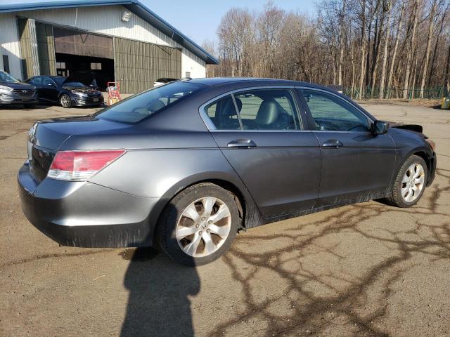 JHMCP26809C010510 - 2009 HONDA ACCORD EXL GRAY photo 3