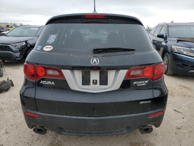 5J8TB1H57BA006096 - 2011 ACURA RDX TECHNOLOGY BLACK photo 6