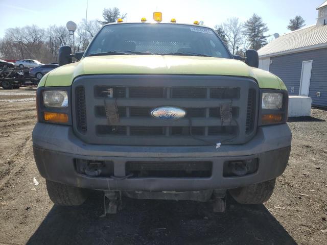 1FDSX35P25EB63234 - 2005 FORD F350 SRW SUPER DUTY GREEN photo 5