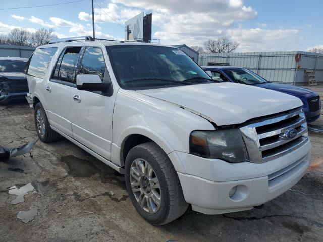 1FMJK2A50BEF29700 - 2011 FORD EXPEDITION EL LIMITED WHITE photo 4