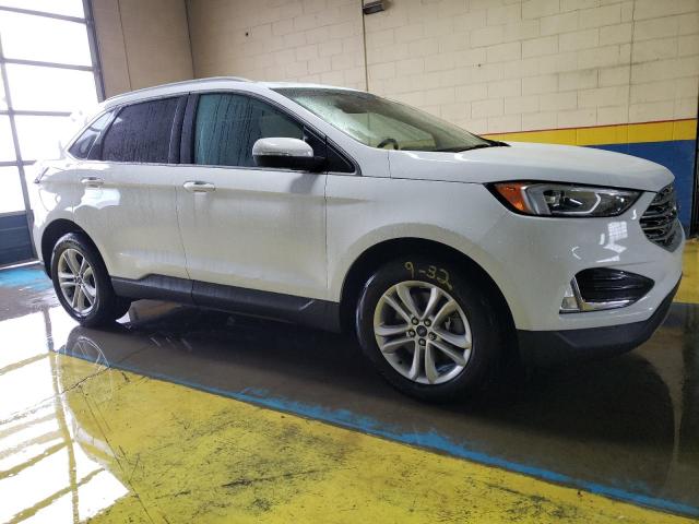 2FMPK4J90KBB17734 - 2019 FORD EDGE SEL WHITE photo 4