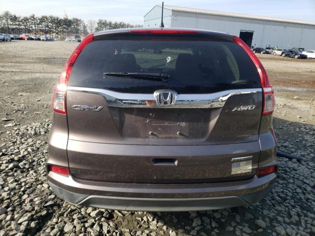 2HKRM4H46GH672961 - 2016 HONDA CR-V SE BROWN photo 6