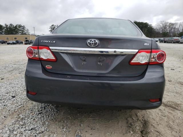 2T1BU4EE8CC791736 - 2012 TOYOTA COROLLA BASE GRAY photo 6