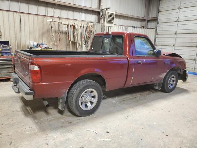 1FTYR10D22PA85306 - 2002 FORD RANGER BURGUNDY photo 3