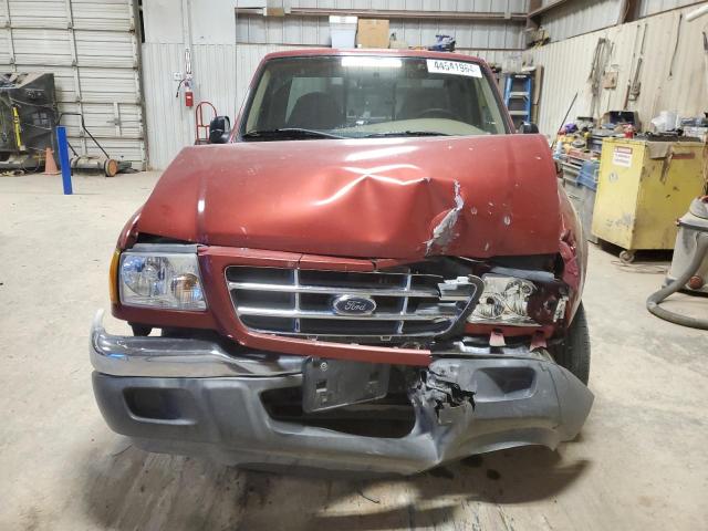 1FTYR10D22PA85306 - 2002 FORD RANGER BURGUNDY photo 5