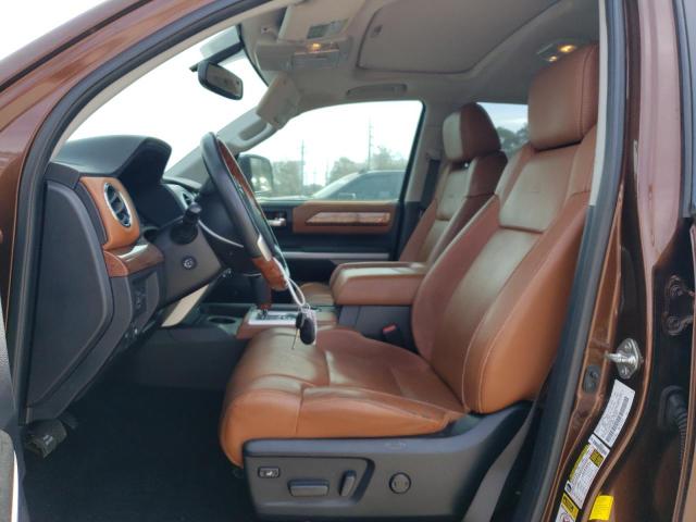 5TFGY5F15EX168980 - 2014 TOYOTA TUNDRA CREWMAX PLATINUM Braun Foto 7