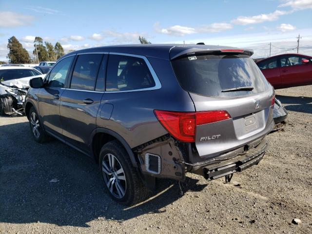 5FNYF5H3XHB022646 - 2017 HONDA PILOT EX CHARCOAL photo 2