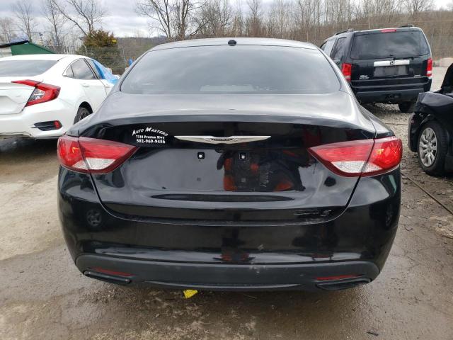 1C3CCCBB6FN755531 - 2015 CHRYSLER 200 S BLACK photo 6