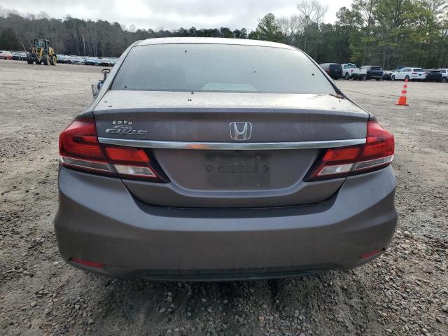 19XFB2F53EE068715 - 2014 HONDA CIVIC LX TAN photo 6