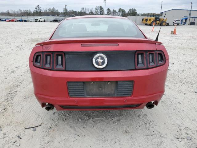 1ZVBP8AM7D5280848 - 2013 FORD MUSTANG RED photo 6